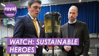 WATCH: Prince William Visits Innovators Fighting Microplastic Pollution
