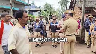ಸಾಗರ : ಜನ್ನತ್ ನಗರದಲ್ಲಿ ಪೋಲೀಸ್ ಬಂದೋಬಸ್ತ್|ಜೈ ಭುವನೇಶ್ವರಿ ಯುವಕ ಸಂಘದ ಗಣೇಶ ವಿಸರ್ಜನೆ