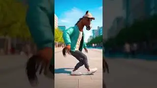Funny Dancing Horse 🐎💃 | Viral Horse Dance Video #furry #animation #cat #edit #anime