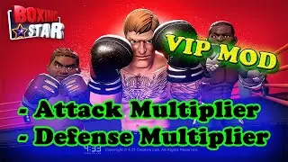 Boxing Star MOD APK | Attack x1 - x1000 | Defense x1 - x1000 |