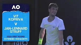 Vit Kopriva v Jan-Lennard Struff Extended Highlights | Australian Open 2026 First Round
