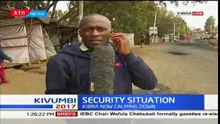Heavy security deployed in Kibra as youths settle down