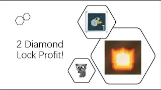 Growtopia Profit 2DL in Few Hours! How to GET RICH! No Farming! Auto PROFIT!