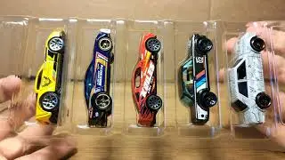 Hot Wheels Unpacking 5 Pack CAR MEET 2020 datsun bmw corvette camaro mustang