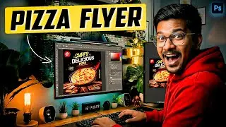Make an AMAZING Pizza Hut Advertisement Design in Photoshop 2026 Like a Pro | Bijoy Dey