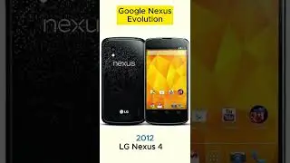 Google Nexus Phones Evolution #google #pixel #googlepixel #samsung #samsunggalaxy #huawei #motorola