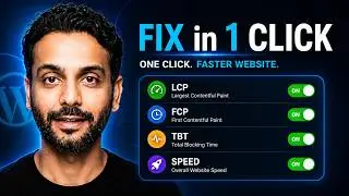 WordPress Speed Optimization with 95+ Page Speed Scores (Improve LCP, FCP & TBT)