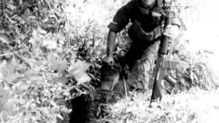 War footage - Victim of war Vietnam