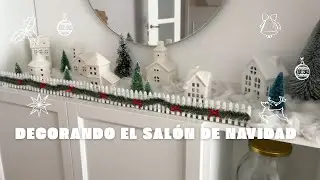 Acomp&aacute;&ntilde;ame a decorar el sal&oacute;n de Navidad 🎄 #vlog #vlognavidad 