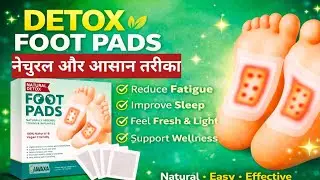 detox foot pads live video