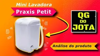 MINI LAVADORA DE ROUPAS PRAXIS PETIT 1,2 Kg - VALE A PENA? Análise de Produtos #01