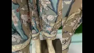 khadi cotton cord set fully embroided top washing dupatta..special pcs with dupatta