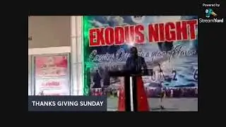 THANKS GIVING SUNDAY (28th December. 2025)