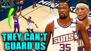 Kevin Durant & Devin Booker Offense are Too Smooth in NBA 2K25!