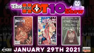 CBSI Hot 10 Comics List: The Top Ten Comic Books Week of 01/29/2021