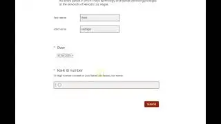 Technology User Agreement Form Instructions
