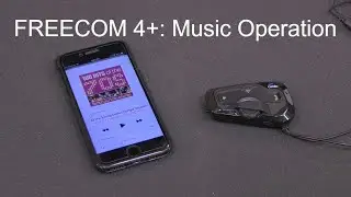 FREECOM 4+: music operation
