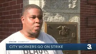 Elizabeth City employees go on strike