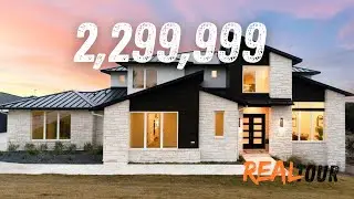 New Construction House Tour In Bee Cave TX