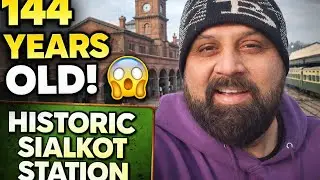 Exploring the 144-Year-Old Sialkot Railway Station | Incredible Colonial-Era Beauty