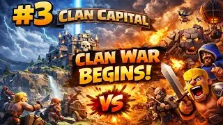 3 Star ANY Capital District in Just 2 Attacks! (Broken Strategy) | Clash of Clan#coc #games #youtube
