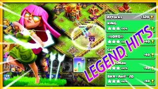 Today Legend League Attacks | TH16 Dragon's & D.Rider's 3 STAR Attack Strategy #coc #gaming #legends