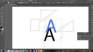 How to edit shapes and letters simply in Adobe illustrator