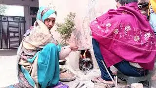 आज बहुत ज्यादा सर्दी है🥰#trending #💚 Indian village vlog 🌺🌺