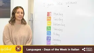 Languages - Days of the Week in Italian