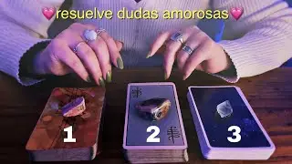 ASMR Tarot: Resuelve dudas sobre tu vida amorosa 💗🔮 #EligeUnaCarta