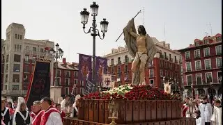 El Encuentro entre Cristo Resucitado y la Virgen de la Alegría cierra la Semana Santa vallisoletana