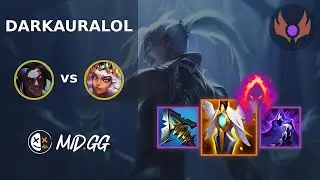 MID.GG: [ DarkAuraLOL ] Кейн в лесу против Кияны | EUW Мастер | Сезон LOL 2025