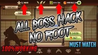 Shadow Fight 2 |All boss hack Tutorial |No Root V1.9.38