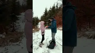 Our hiking loop 🍁🌨️ #cabinlife #travel #hiking #nature #happiness  #kotlinaklodzka  #mountains