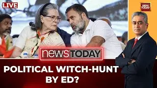 News Today With Rajdeep Sardesai | National Herald Case News | Bhaichung Bhutia On Messi Mania