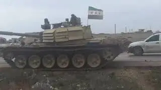 Syrian army begins entering Dayr Hafir, a town in northern Syria