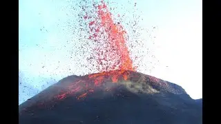 Eruption du Volcan du Piton de la Fournaise septembre 2018