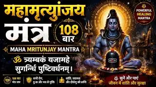 महामृतुन्जय मंत्र 108 बार Maha Mritunjay Mantra 108 Times |ॐ त्र्यम्बकं यजामहेसुगन्धिं पुष्टिवर्धनम्