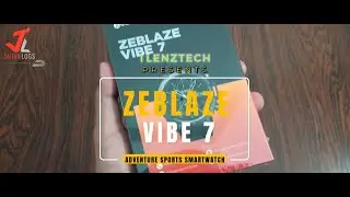 Zeblaze Vibe 7 Review|Best Adventure Sports Rugged Smartwatch|Bluetooth Calling|Vlog#93