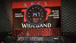 APSX D2 vs. AEM Wideband Air Fuel Ratio Gauge Comparison