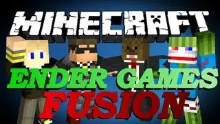 BRAND NEW Minecraft Ender Games Fusion Parkour Minigame w/ SkyDoesMinecraft, Bashur and GoldSolace