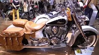 2016 Indian Chief Vintage - Walkaround - 2015 EICMA Milan