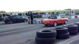 Midget vs Honda Civic