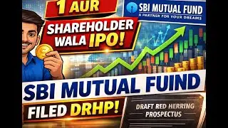 1 AUR SHAREHOLDER WALA IPO|SBI MUTUAL FUND|FILED DRHP ?SBI BANK #iporeview #nifty