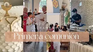 Primera comunión de mi hijo 😇/ así la pasamos 😊 #vlog #fiestas