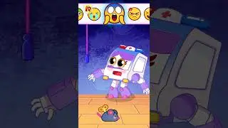 Learn Emotions with Robo! ☺️😡😢| RoboSquad Kids Song  #shorts #nurseryrhymes