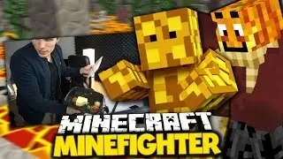 FEUERSCHWEEEINEE,K&Auml;SEKUCHEN & ZIEMLICH KOMISCHE GEGNER! ✪ Minecraft Minefighter mit Team Paluffel !