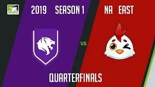 Gladiators Legion vs Chicken Contendies (Part 1) | OWC 2019 Season 1: NA East [Quarterfinals]