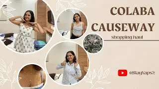 🛍️ Colaba Causeway Shopping Haul! CRAZY DISCOUNTS & BEST DEALS in Mumbai! 🤑