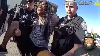 Unhinged OBGYN Refuses To Cooperate And Gets Pulled Out Of Car